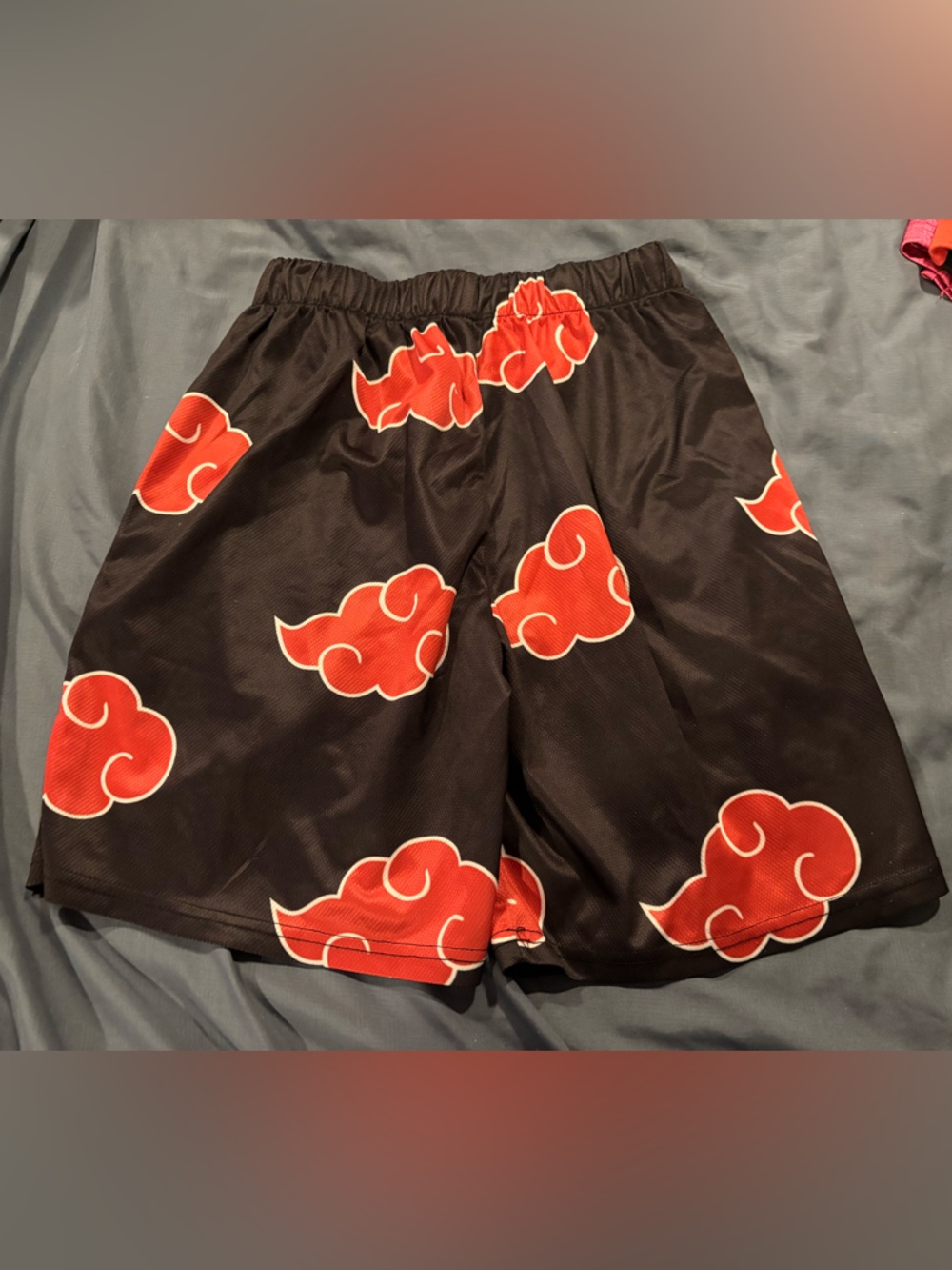 Naruto Akatsuki Shorts Mens Small